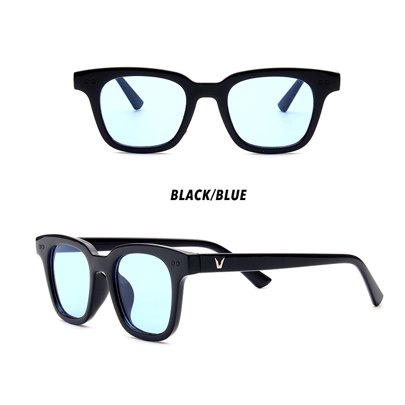 （YUZHU）COD Bayar di Tempat Korean Fashion Small Candy Color Kacamata Hitam Wanita/Pria Sunglasses