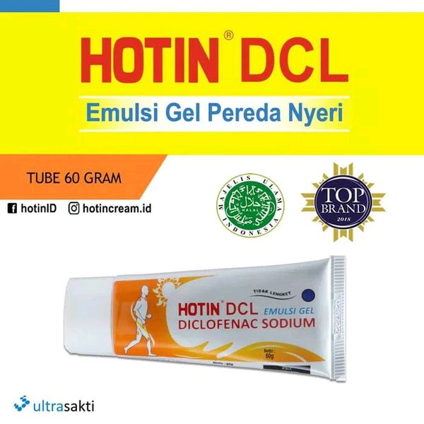 Hotin Hot In Cream DCL 120 gr || 60 gr || 30 gr ORIGINAL-BPOM