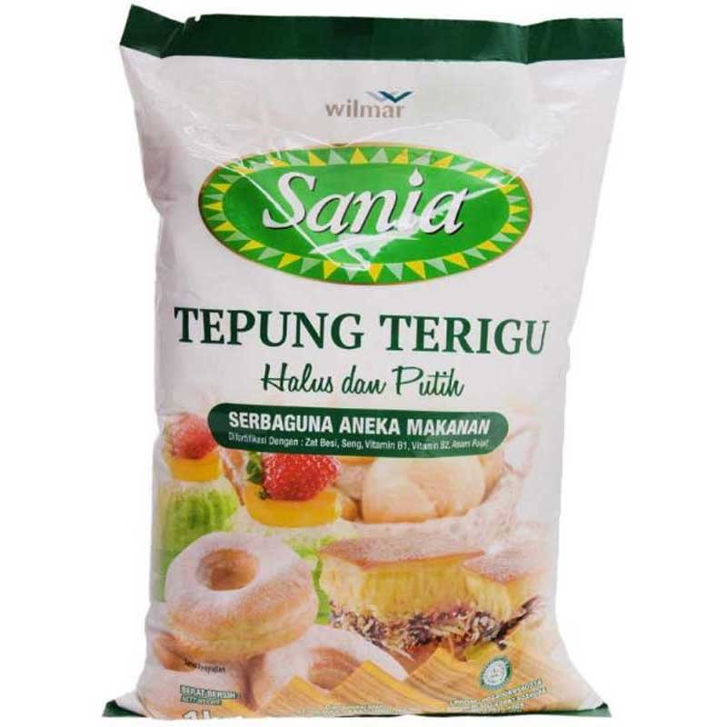 Sania Tepung Terigu Serbaguna Aneka Makanan 2 Pcsx1kg Shopee Indonesia