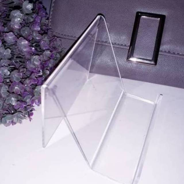 

Acrylic stand dompet, akrilik stand multifungsi