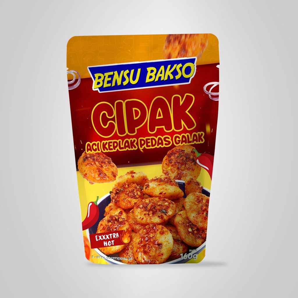 

Bensu Bakso Cipak (Aci Keplak Pedas Galak)