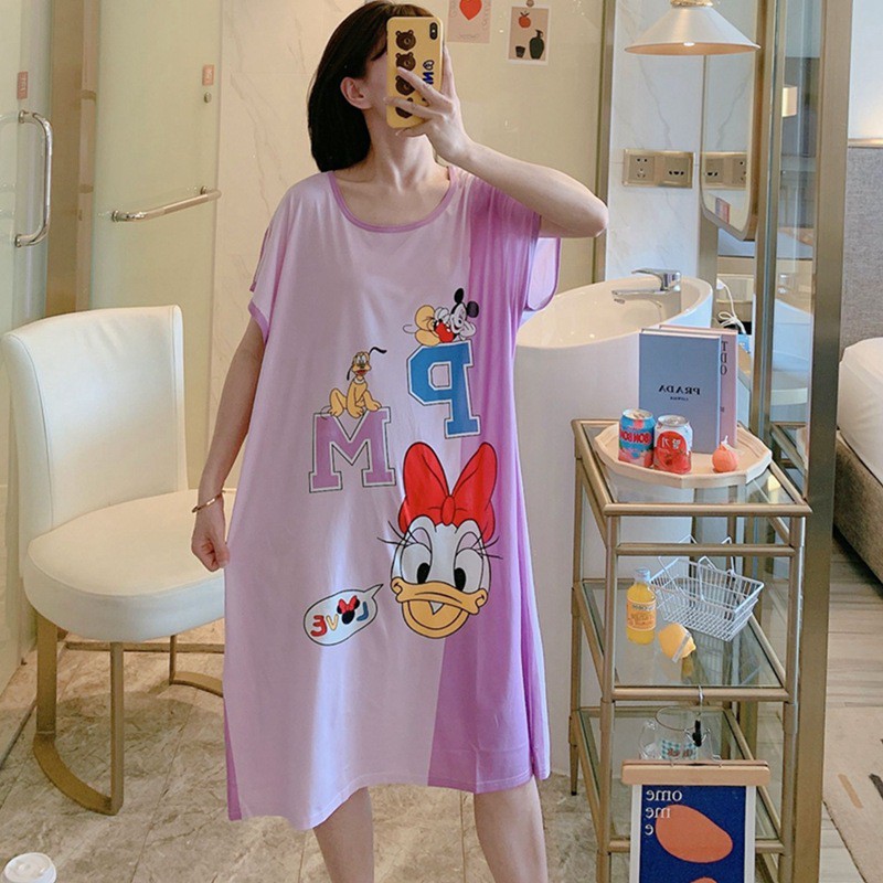 Daster Jumbo / Bigsize Fit To XXXL Daster Wanita Bahan Spandek Adem Dan Halus