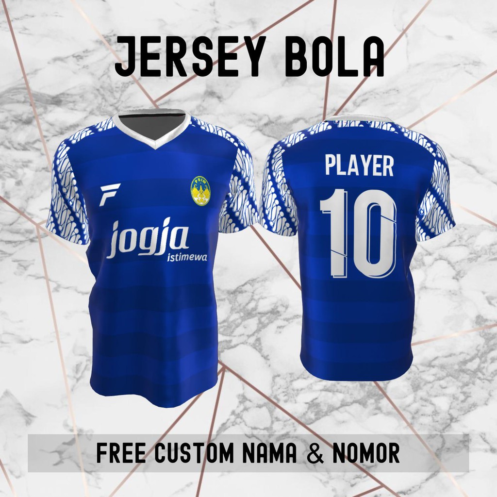 Jersey PSIM Jogja Klub Bola Baju Kaos Custom Nama dan Nomor Punggung - 224