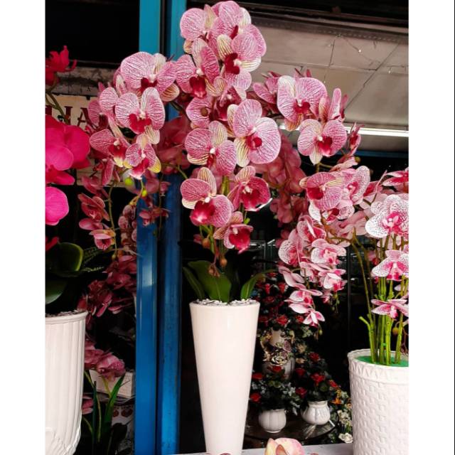 Bunga anggrek latex premium