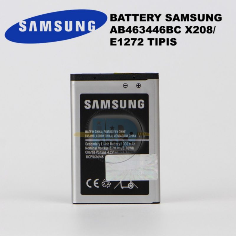 Baterai Batre Battery Samsung Champ E1272 / X208 AB4463446BU