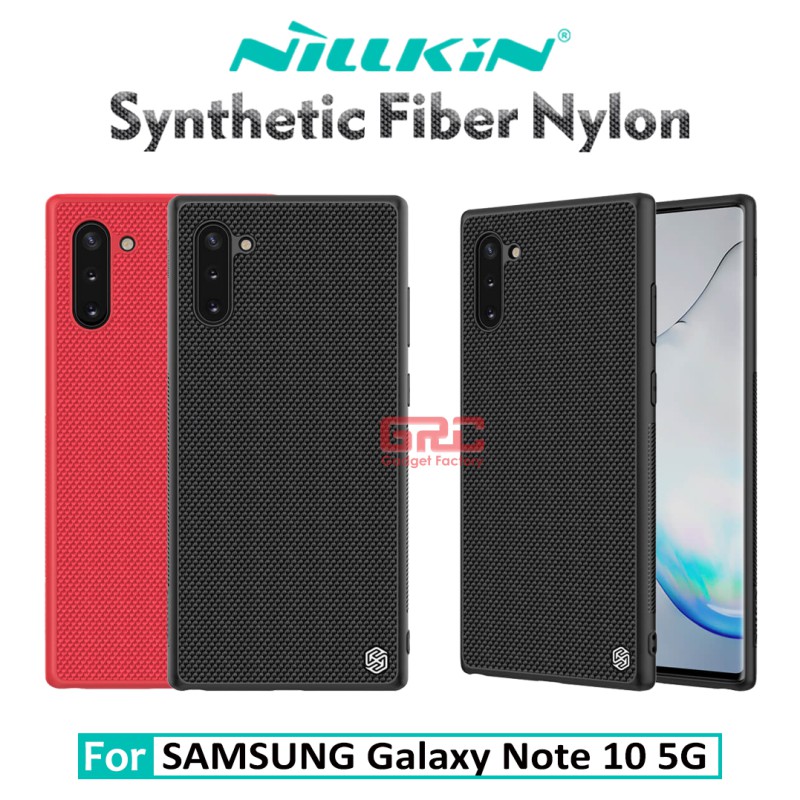 Hard Case SAMSUNG Galaxy Note 10 5G Nillkin Textured Nylon Fiber Casing Original