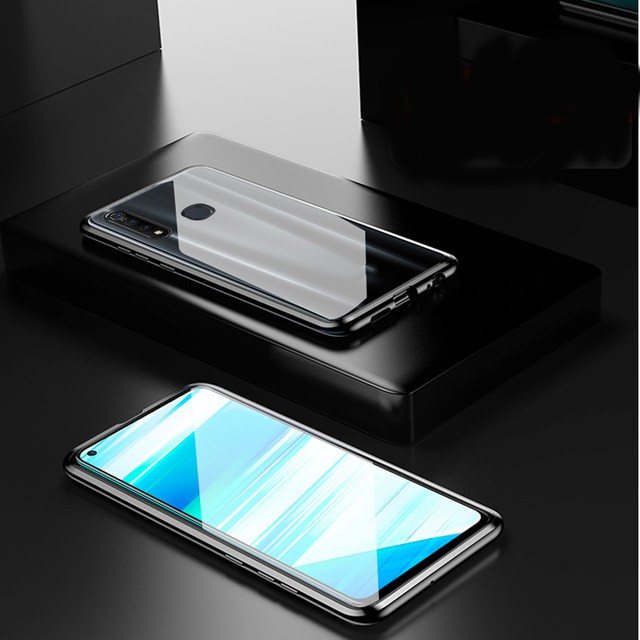 Vivo Z1 Pro Magnetic Case Tempered Glass Premium
