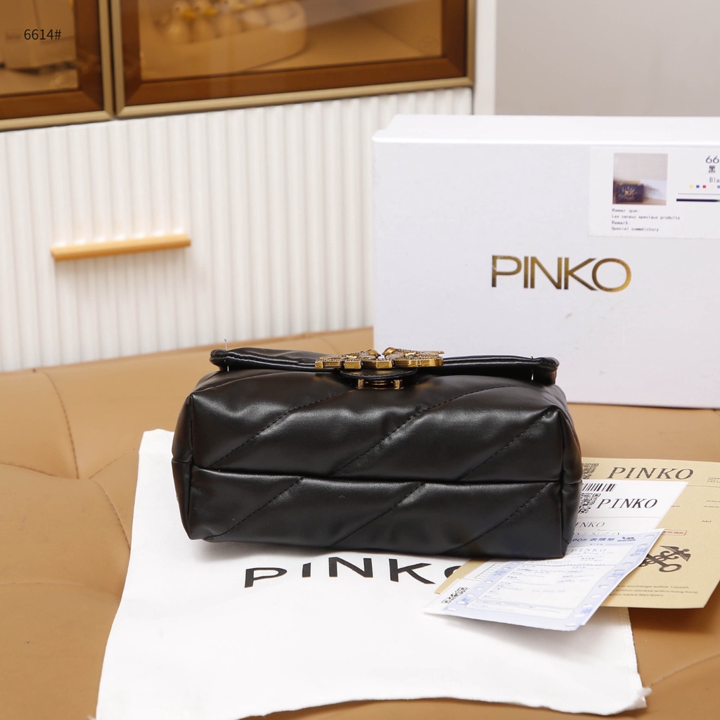 PINKO Love Bird Quilted Shoulder Bag #6614