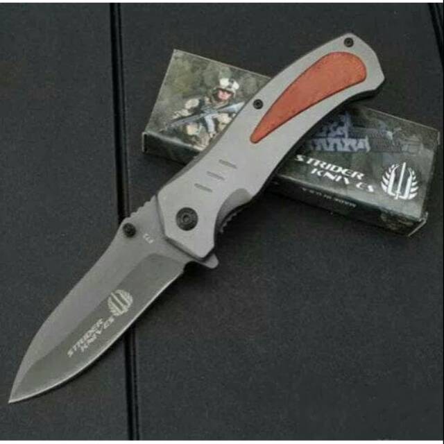 Strider folding knife survival kit/pisau lipat strider F-72