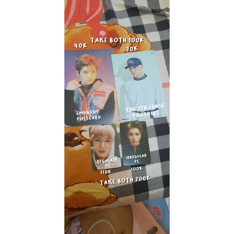 #ㅡ WTS nct stuffs (Taeyong)