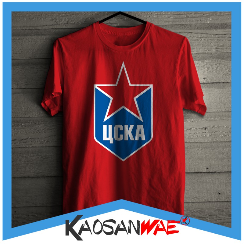 Kaos Bola PFC CSKA Moscow Fans Club Tees KaosanWae