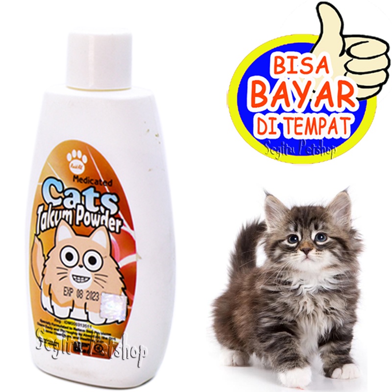 Bedak Kucing Wangi Anti Kutu