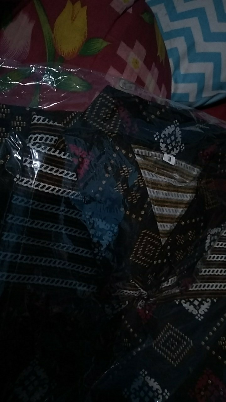 Size M L Xl Xxl Bswart Batik Hrb026 Kenongo Hem Pendek Padi Pekalongan M L Xl Xxl