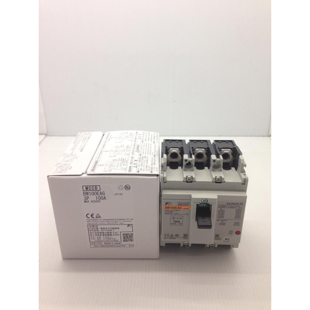 MCCB 3P 100A (BW100EAG) Merk Fuji Electric