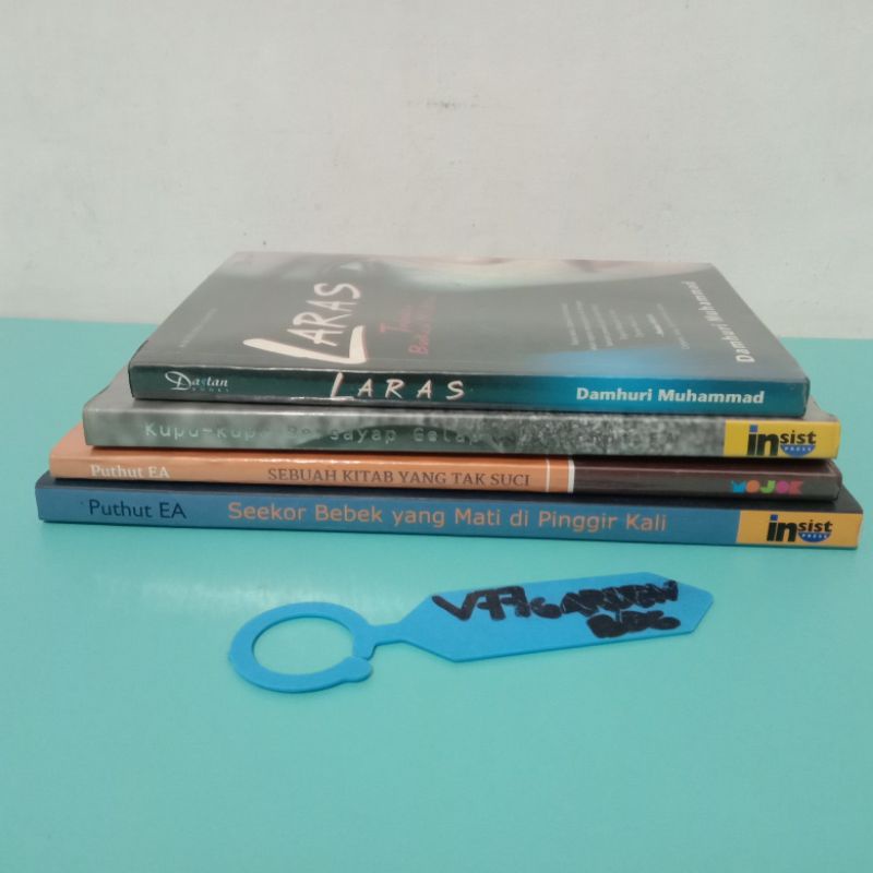 ORIGINAL - Buku Koleksi Pribadi: Sebuah Kitab yang Tak Suci & Kupu-Kupu Bersayap Gelap & Seekor Bebe