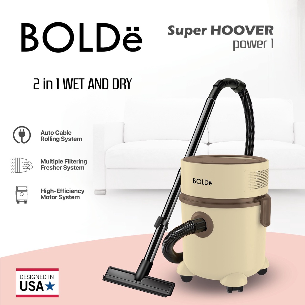 BOLDe Vacuum Power 1 Wet and Dry