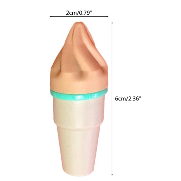 STABILO MINI 6 IN 1 WARNA WARNI SERBAGUNA / STABILO SET BENTUK ES KRIM LUCU / STABILO SET UNTUK SEKOLAH DAN KANTOR