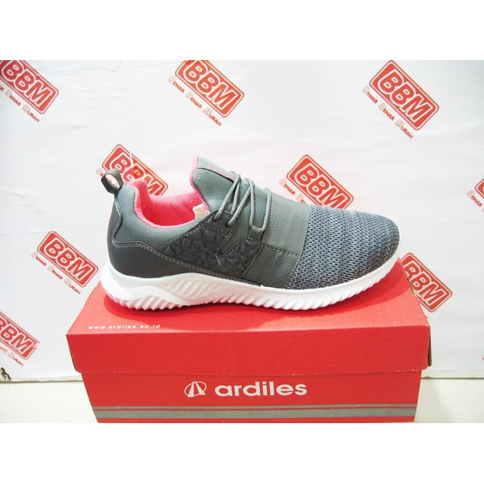 ARDILES WIEN - SEPATU WANITA SNEAKER RUNNING - Abu