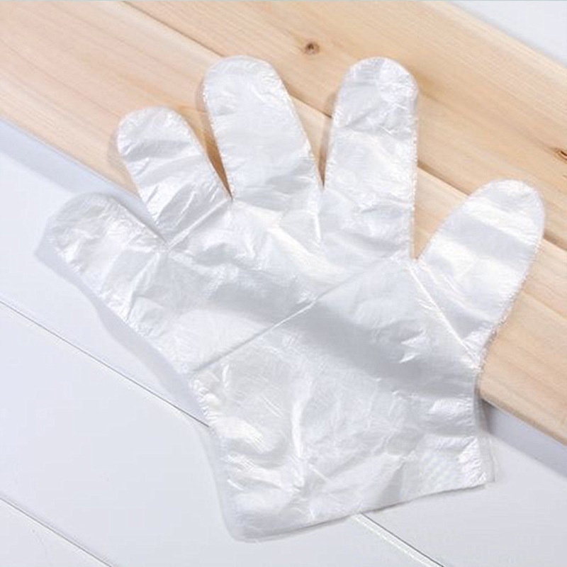 Satu7an Sarung Tangan Plastik Sekali Pakai Disposable Plastic Hand Gloves Transparant RT-72-STP