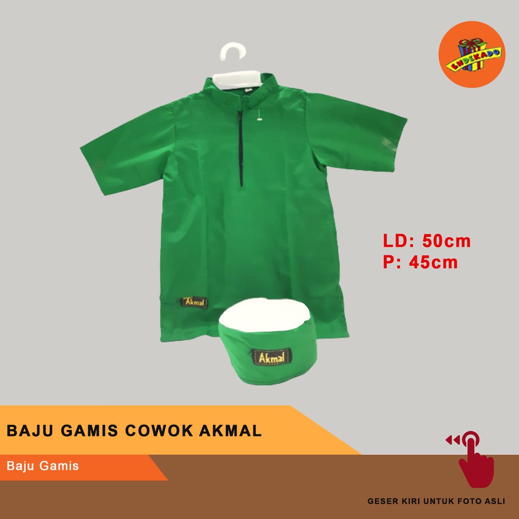 BAJU GAMIS COWOK AKMAL - Baju Gamis Anak