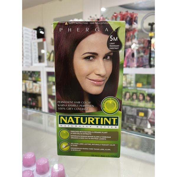 Naturtint Hair Color 150ml 5M Light Mahogany Chestnut