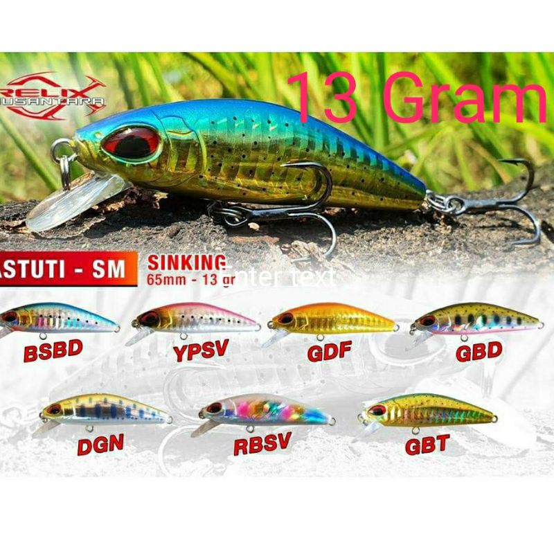Lure Minnow Astuti SM 13 Gram
