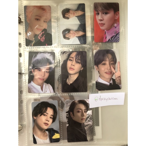 Jimin Photocard YNWA/TEAR R/ANSWER S/MOTS7 1,2,4/ SAMSUNG/ Jungkook MOTS7 2