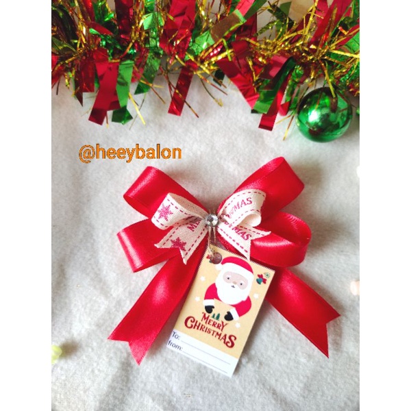 

READY FREE HANGTAG Pita Natal/Pita Saten/Pita Hampers/Pita Parcel/Pita Parcel Natal/Hangtag Natal/Pita Natal/Parcel Natal/Pita Parcel Imlek/Sticker Imlek/Acc Imlek/Pita Lebaran/Gantungan Lebaran/Acc Idul Fitri