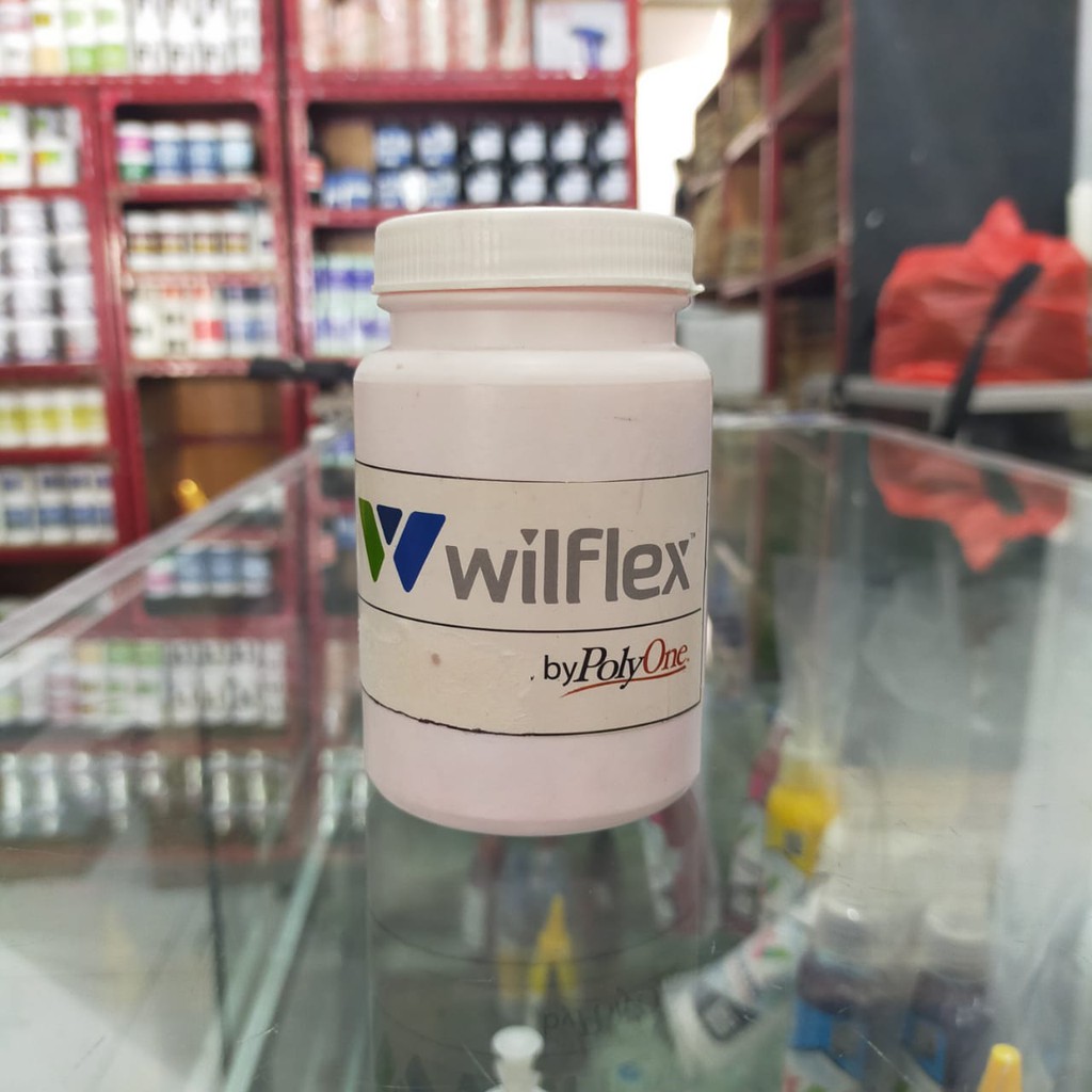 Tinta Plastisol WILFLEX Opsc Scarlet Cat Sablon Tinta Sablon Kaos Plastisol 250gr