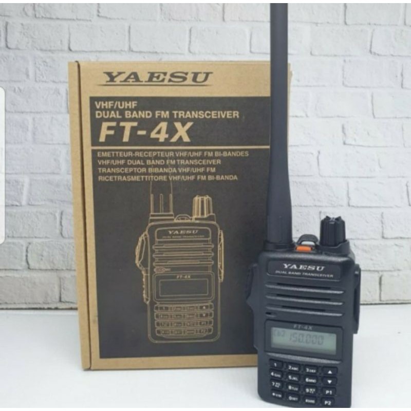 YAESU FT-4X DUA BAND ORIGINAL GARANSI RESMI YAESU FT 4X FT4X