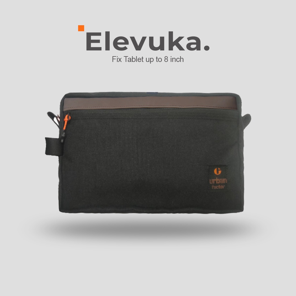 Clutch Bag urban factor - Elevuka Hand Bag Pouch Multifungsi pria wanita