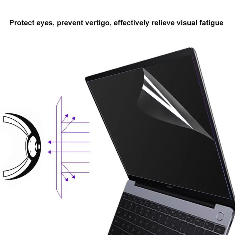 Screen Blue Light Anti Glare 17&quot;, Protector Lapto Anti Silau dan Anti Uv