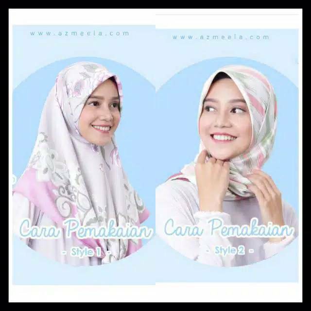 Jilbab Segiempat / Maxmara Square Azmeela
