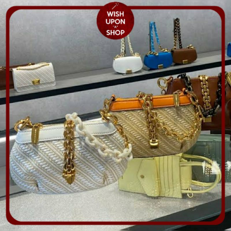 CK ISANA Chain Handle Xbody Bag 68UFm