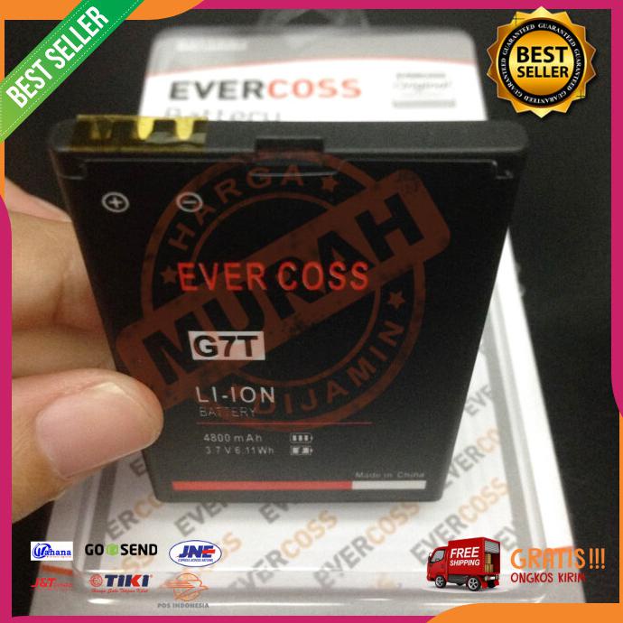 Acc Hp Baterai Evercoss G7T 4800Mah Double Power Evercoss