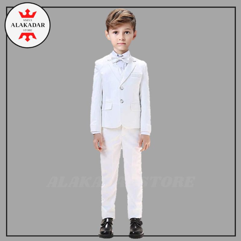 Jas Anak Laki Laki Putih / Jas & Blazer Anak 1th-13th