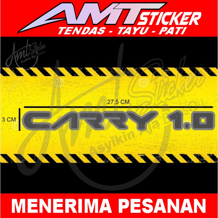 [TERMURAH] STICKER CUTTING CARRY 1.0