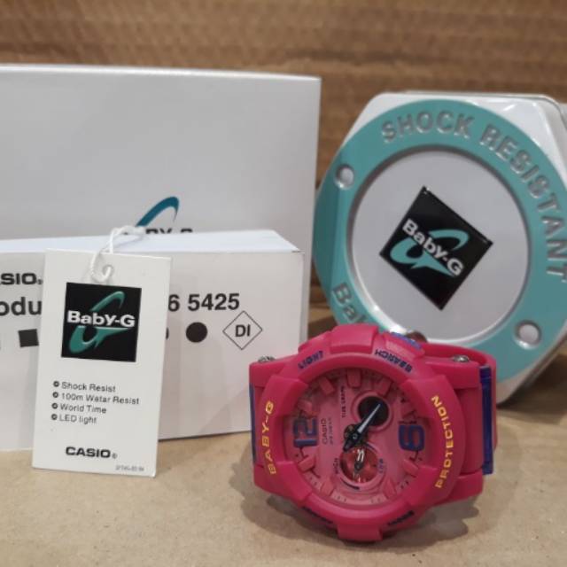 

420rb (3,9cm) Casio Baby G BGA180 incl box n manual book n paper Bag.jpg1