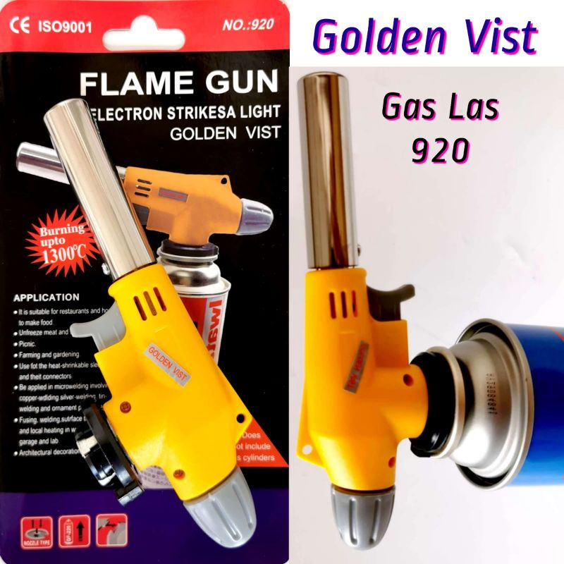 Golden Vist Gas Torch Peleleh Keju Bakar Makanan 920