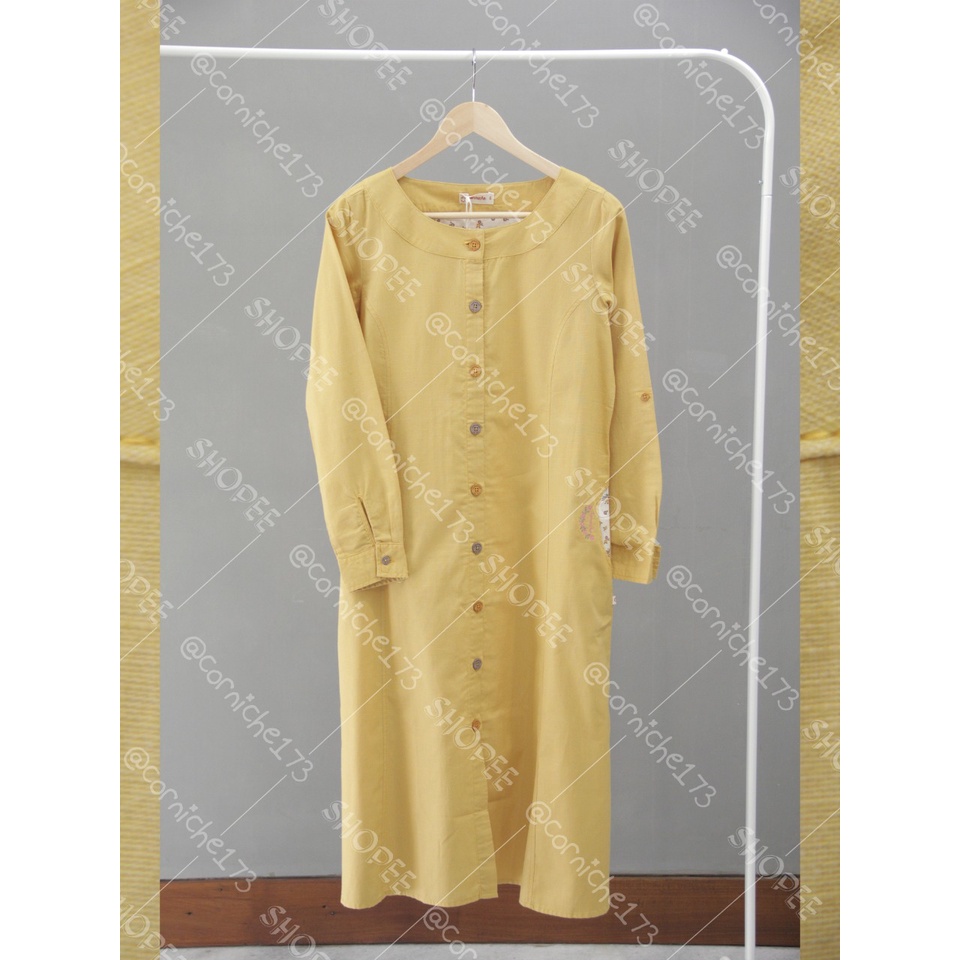 Corniche Namira Dress Yellow - TP501480