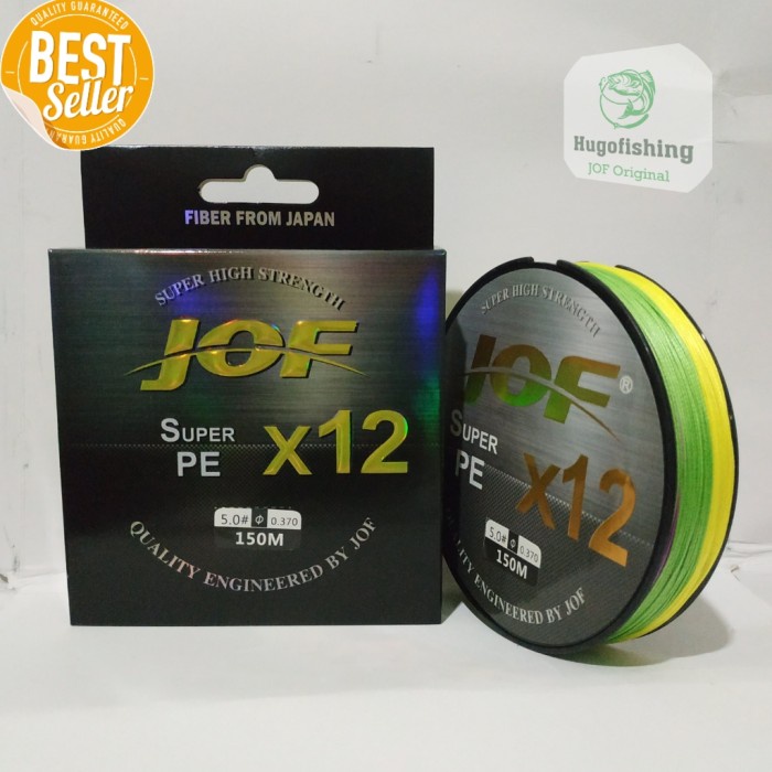 senar pancing pe x12 150meters - Abu-abu, 3.0 - 0.28MM