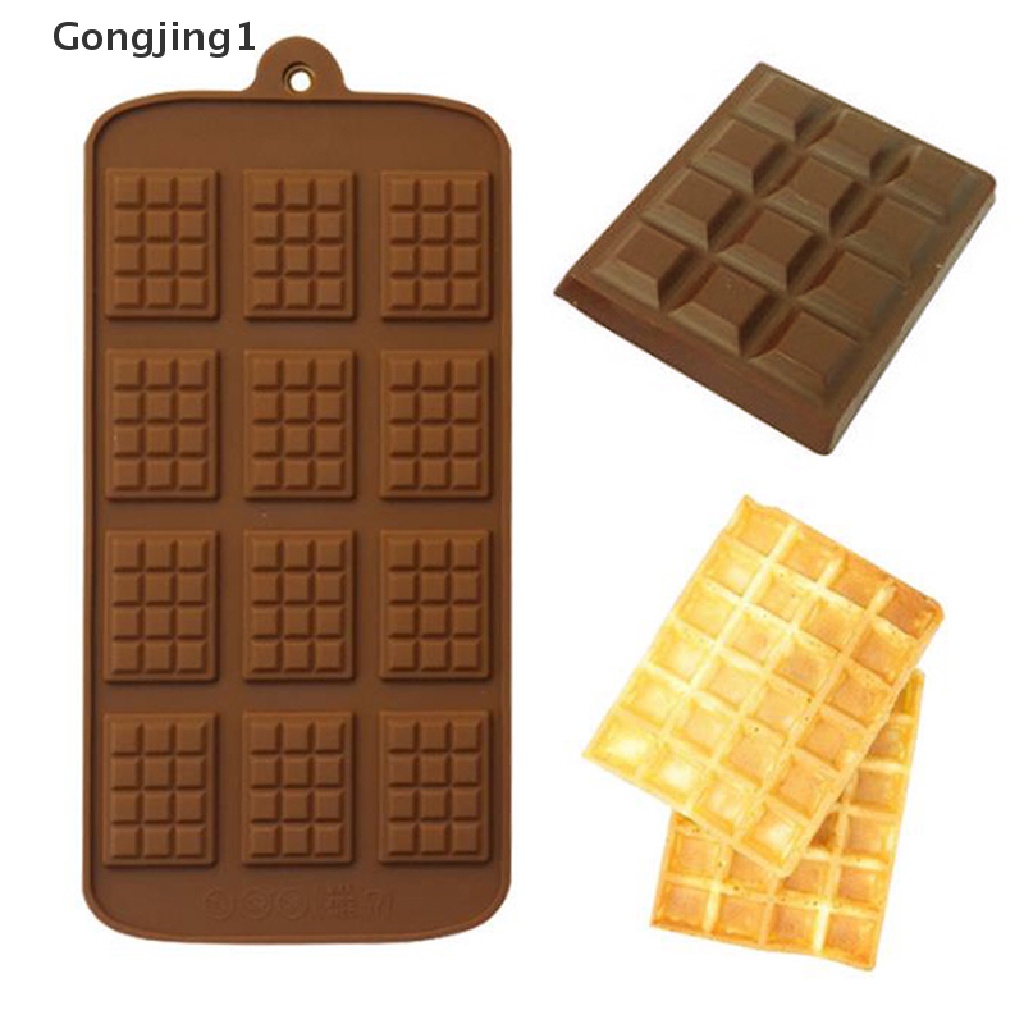 Gongjing1 Cetakan Coklat / Kue / Permen DIY Bahan Silikon