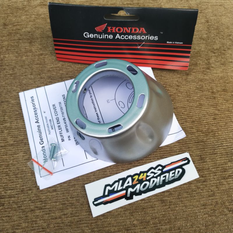 end Muffler CMS / end cup mufler knalpot copy CMS / end Muffler Vario 125 Vario 150