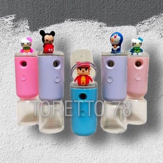 Nano Boneka Nano Spray Portable Nano Spray Mini Nano Polos Penyangga Nano motif Penyangga