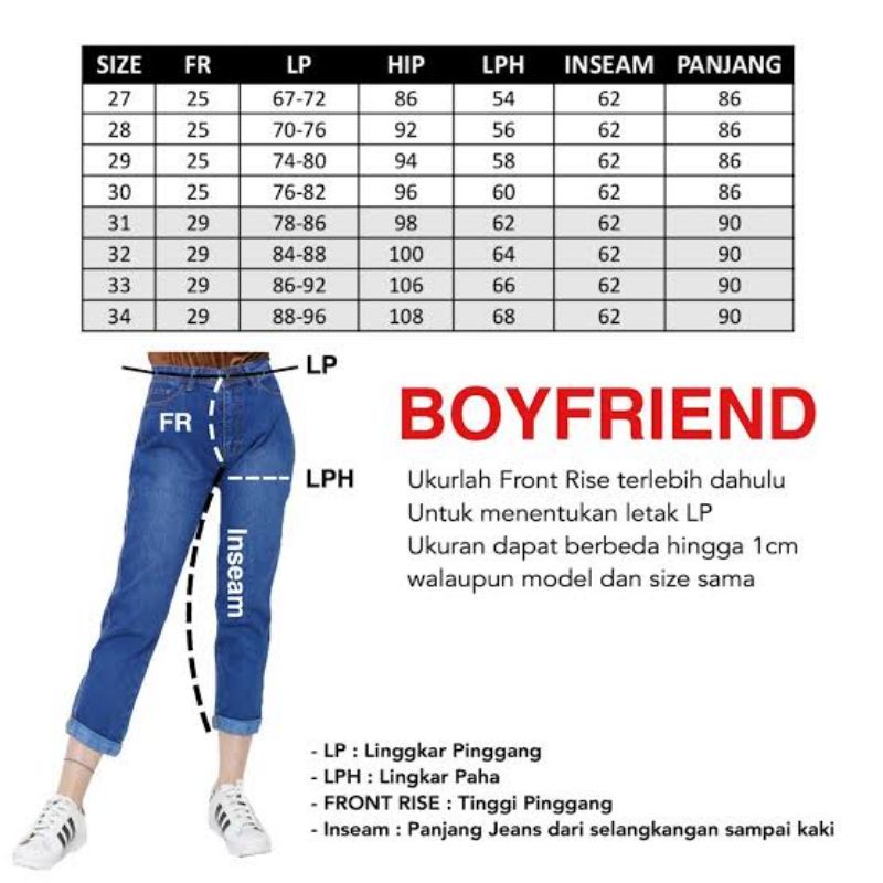 BAGGY BOYFRIEND JEANS WANITA SNOW WASH HIGH WAIST BOYFRIEND JEANS PLAIN PREMIUM