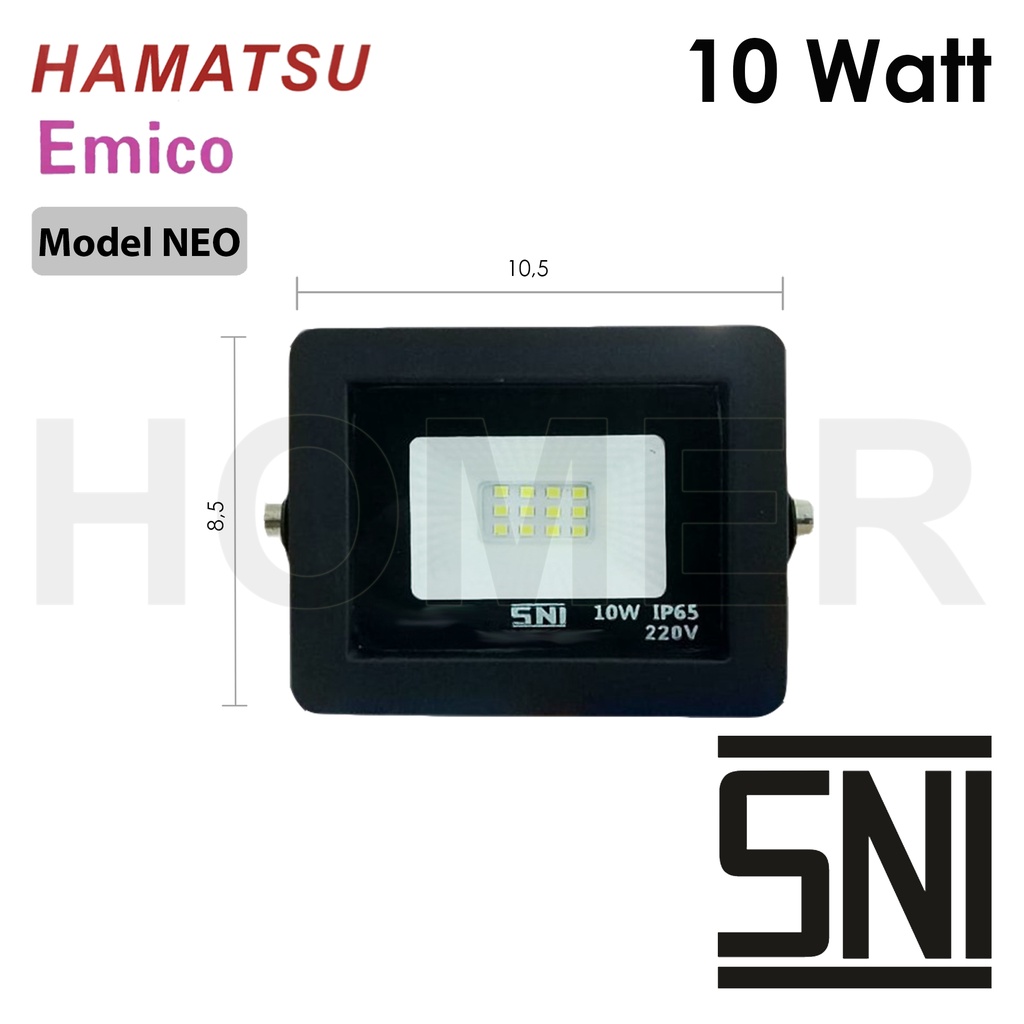 lampu led sorot / tembak / floodlight / outdoor / lapangan 10w 10 w 10 watt 10watt 20w 20 w 20 watt 20watt 20 w Probest Emico Valpro Joson Hamatsu Hattasu ip65 ip66 ip67