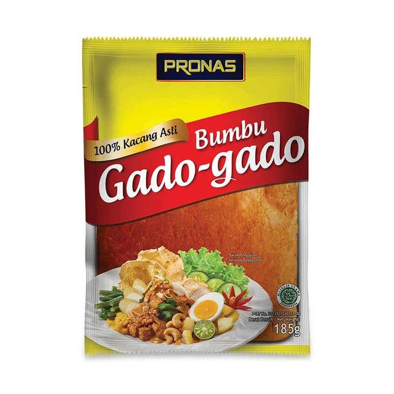 

Pronas Bumbu Gado Gado 185 gram