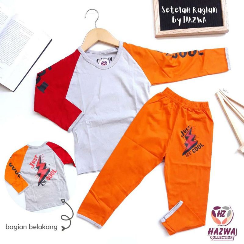 Setelan Raglan Boy Hazwa