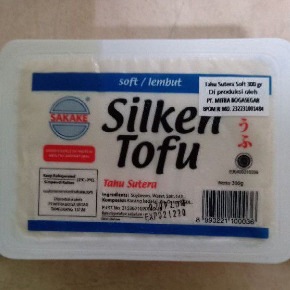 

Tahu Sutera - Silken tofu soft 300 gram