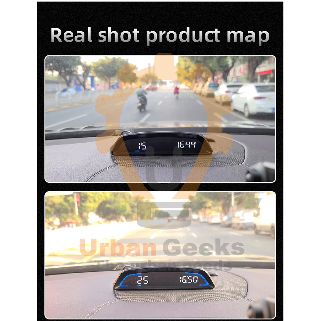 HUD G3 Head Up Display OBD2 With Over Speed Alarm System